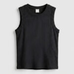Sleeveless-shirt (Black)
