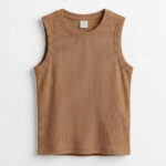 Sleeveless-shirt (Brown)