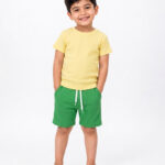 Full Set- Yellow Tshirt+ Green Pant