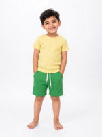 Full Set- Yellow Tshirt+ Green Pant