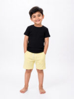 Full Set- Black Tshirt+ Yellow Pant