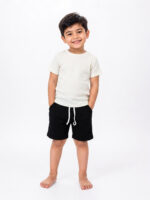 Full Set- Off White Tshirt+ Black Pant
