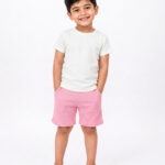 Full Set- Off White Tshirt+ Baby Pink Pant